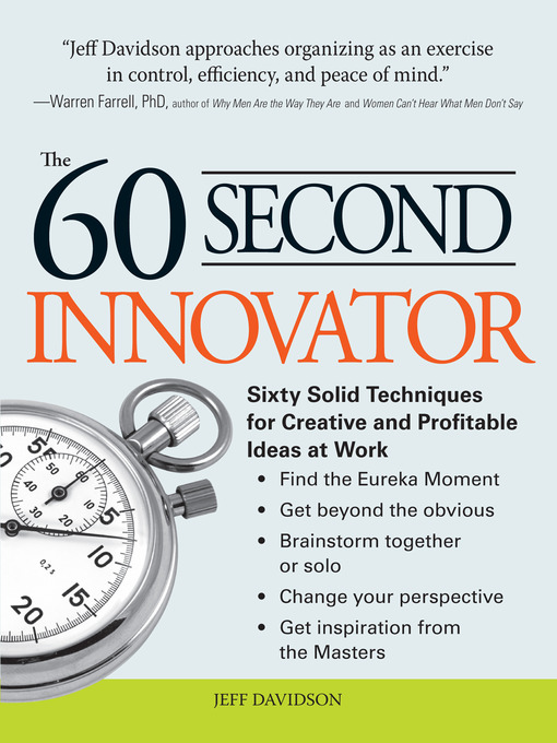 Title details for The 60 Second Innovator by Jeff Davidson - Available
